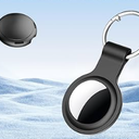 2 Pack Air Tracker Tag (Apple MFi Certified) Compatible with Apple Find My (iOS Only) Bluetooth Tracker, Smart Keys Finder and Item Locator with Waterproof Case for Wallet Luggage Backpack