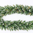 Christmas Garland 6ft Artificial Garlands Xmas Table Decorations Battery Operated Timer Lighted Christmas Decor for Fireplace Mantel, Outdoor Garland, Holiday Wall Stair Railing Decor