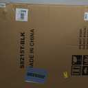 Magnetic Whiteboard Easel, 36"x24" Height Adjustable Dry Erase Board with Stand, Large Aluminium Frame White Board for Teaching, Flipchart Standing Writing Board for OfficeHome (Black)