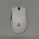 SOLAKAKA SM805 Lightweight Wireless Gaming Mouse,24000 DPI,Tri-Modes Connection,BT5.0/Type-C Wired/2.4G Wireless Mouse Gaming with 2 Side Buttons, Engineering Grip Custom Mouse for Gamer,White