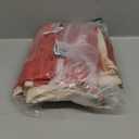 Elrene Home Fashions Red and White Poinsettia Holiday Wrinkle Resistant Fabric Tablecloth, 60" x 144" Rectangle, Multi