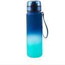 PKAIXUYDE Plastic Cup Matte Gradient Portable Water Cup Outdoor Sports Portable Cup Mug Business Water Cup is suitable for office, home, bar, car, 34 oz