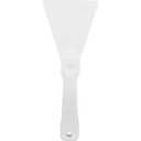 SPARTA Polypropylene Scraper Tool Food Safe Scraper for Removing Caked-On Residue in Commercial Kitchens, Plastic, 7.82 x 3 Inches, White
