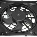 PartsFlow Radiator Cooling Fan Assembly For 1999 2000 2001 2002 2003 2004 2005 BMW E46 325i 328i 330i 17117510617