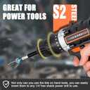 K5 Allen Wrench Drill Bit Set,2025 High Magnetic Screwdriver Drill Bit Set Allen Wrench Screwdriver Set,Suitable for Home Repair,Long Allen Socket Set Workshop Work, Car Work Portable
