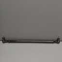 Allied Brass P-3/18-PEW 18 Inch Beaded Refrigerator Pull, Antique Pewter