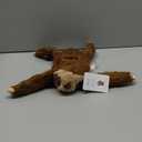 Happy Fuel Sloth Microwavable 1.5 lbs Unscented Heating Pad for Women & Kids - Cute Soft Cozy Pillow Plush Heatable Warm Stuffed Animals - Kawaii Hot & Cold Plushie Toy - Sloth Gifts for Girls & Boys