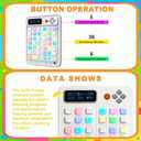 Sudoku Console,Handheld Travel Logic Game500 ScreenFree Challenges,Quiet Brain Teaser for Kids/Adults/Seniors,Car Rides&Indoor RecessColor Guidance, Adjustable Voice Prompts, Batteries Included