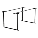 Physical therapy parallel bars, Walking assist bar for rehab & walking balance issues, Adjustable height & width (8FT)
