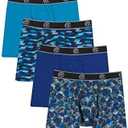 C9 Champion Boys' Lightweight Performance Printed Boxer Briefs 3
