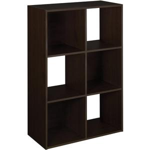 ClosetMaid 78815 Cubeicals Organizer, 6-Cube - Espresso