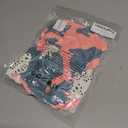 Pink Blue Brithday Balloon Arch Kit, Baby Pink Dusty Blue Cute Birthday Balloons with Print Balloons for Girl Birthday Party Decorations Baby Shower Pet Party Supplies