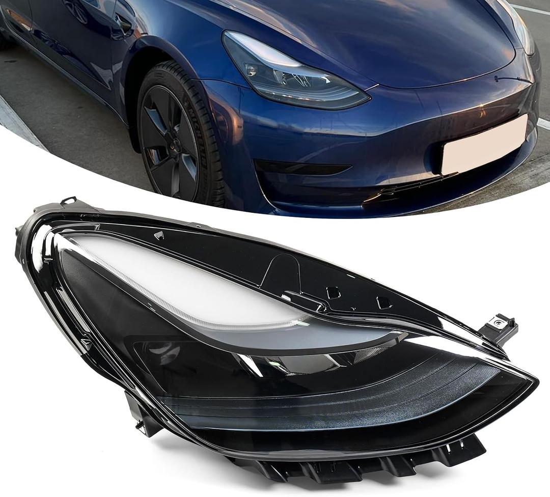 Right Full LED Headlight Assembly Fit For Tesla Model 3/Y 2021 2022 2023