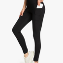 Kcutteyg Yoga Pants for Women with Pockets High Waisted Leggings Workout Sports Running Athletic Pants, S-M
