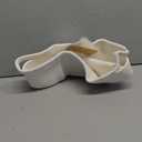 Small Woven Rope Basket-Empty Gifts Basket with Bag and Ribbons,Cute Handle Organizer Box for Birthday/Baby Shower, Toy Storage, Nursery Organizing & Shelf Decor(White)