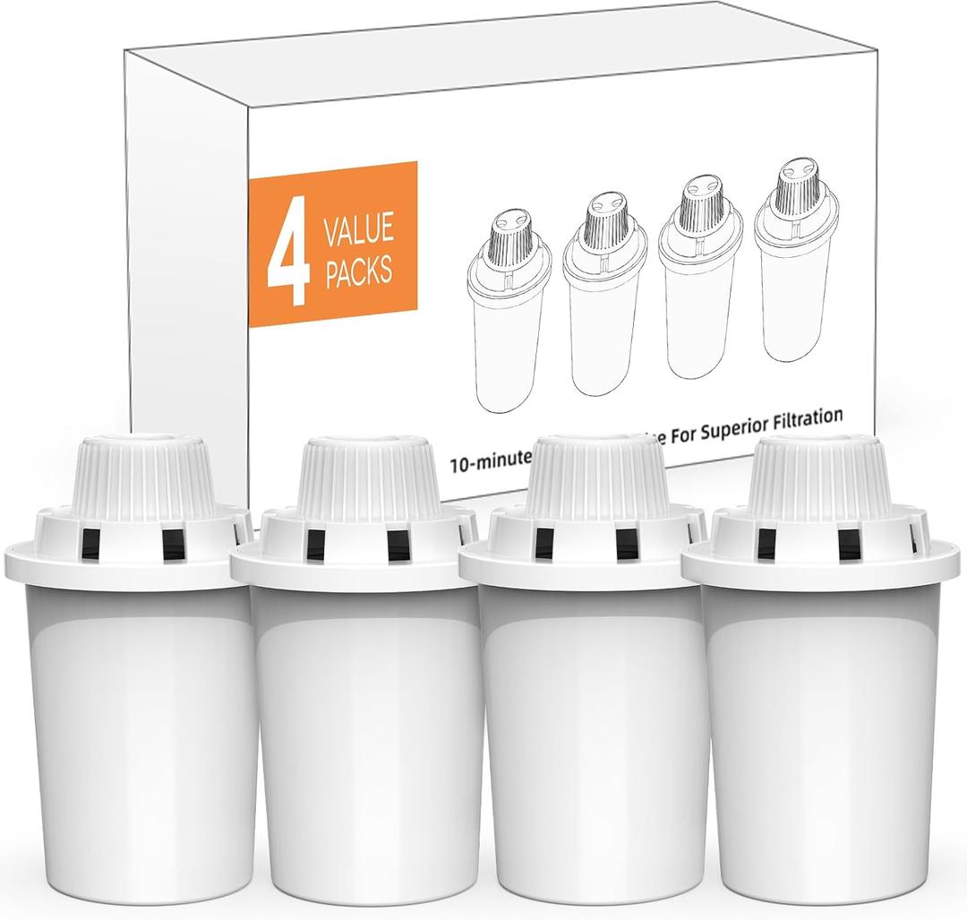 Replacement Filters for PETDOTT Dog Fountain, Water Filter, For Stainless Steel Pet Fountain for Large Dogs- Vertical Filtration for D2223, D2322, D2340, D2341 Lasts Two Months