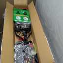 Weed Wacker 21V Eater Battery Brush Cutter, Electric Eater Battery Cordless stringles with 2 Batteries, 1 Charger, 3 Types Blades, Weed Wacker Battery Powered, Lightweight Battery Electric Weed
