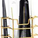 Snailhouse Toothbrush Holder for Shower, Stainless Steel Wall Hanging Toothpaste Tooth Brushing Organizer Stand Storage Caddy for Bathrooms, Gold