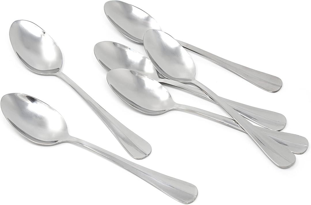 Towel Living Forged Stainless Steel 6 Dinner Spoons