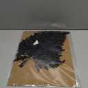 Fern Preserved Black Ferns, 10 PCS Dried Boston Fern with Stems, 15'' Real Leaves for Dried Flowers Arrangements Wedding Garland Bouquets Home Party Centerpiece Table Decorations Vase Filler