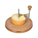 BOSKA Cheese Curler Amigo - The Original - Cheese Wheel for i.a. Tete de Moine, Girolle & Chocolate - Cheese Shaver made of Stainless Steel