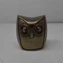 HD Designs Aluminum Owl - Gold, 6" 