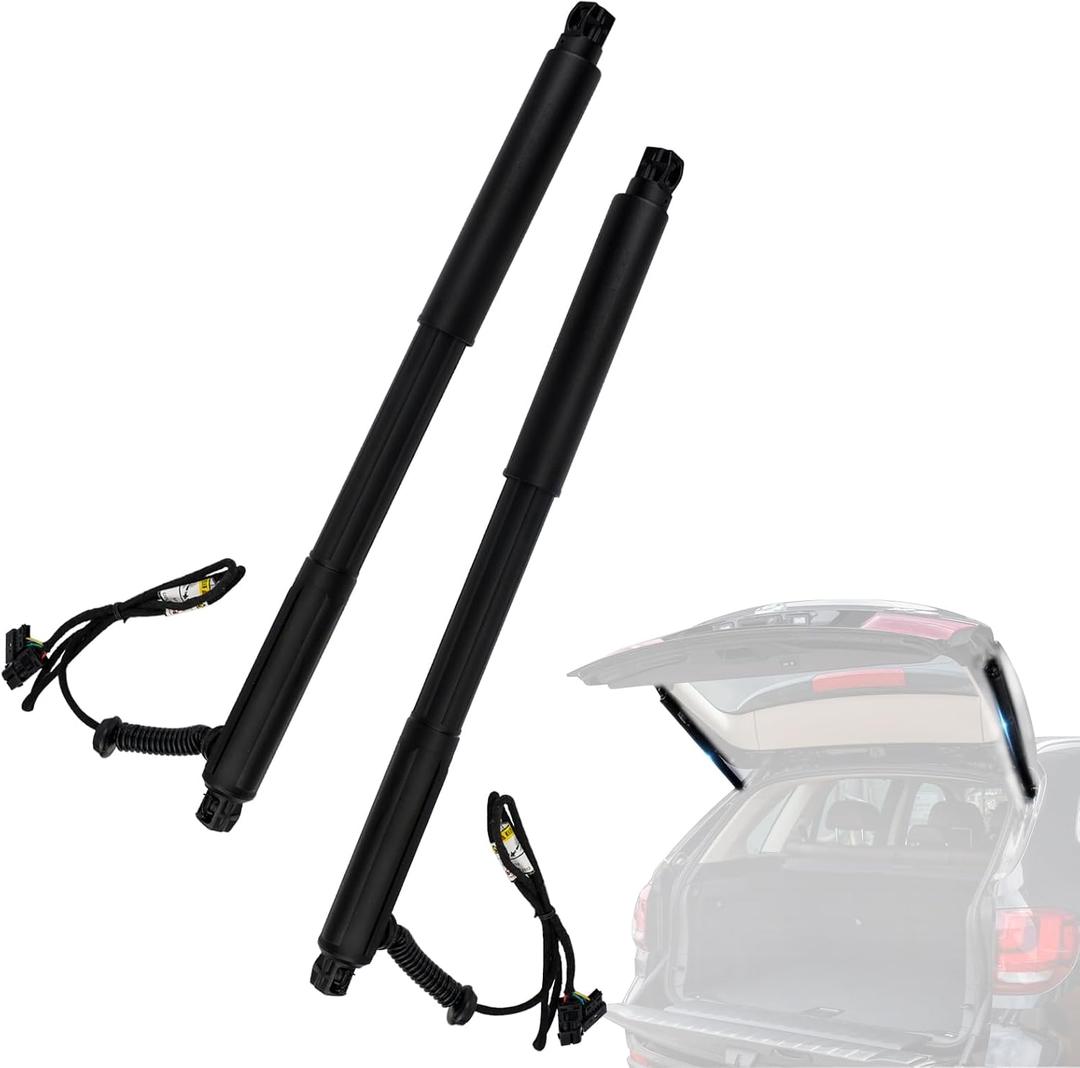 Rear Tailgate Power Lift Support Shock Strut Electric Tailgate Liftgate Shocks Struts Compatible with BMW X5 E70 E70LCI Sport Utility 4 Door 2007-2013 Replace for 51247332695 51247332696