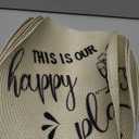 Queekay Round Braided Placemats Set of 6 Round Table Mats Washable Cotton Polyester Placemats 15" Diameter for Kitchen Dining Table Birthday Wedding Housewarming Party Decoration (Beige)