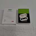 Hearing Aids with Long-Lasting Charging Case, Invisible Hearing Aids for Seniors with Smart Noise Cancellation, Completely-in-Canal Hearing Aid Devices, Easy Control (White)