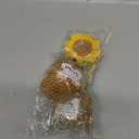 2 x Gifts for Mom from Daughter Son - Mothers Day Sunflower Crochet, I Love You Mom, Handmade Cute Mini Flower, Thanksgiving Birthday Christmas Gift Idea for Mother, Emotional Support Plush