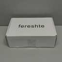 fereshte Women's Platform High Heel Sandals, Ankle Strap, Peep Toe, Slingback Dress Shoes 41 Size, Red Suede