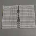 Koogel 2 Pack Accounting Ledger Books, Expense Tracker Notebook A5 Budget Bill Tracker Notebook for Home Budget Tracking Business Bookkeeping Personal Finance Planner, Income and Expense Log Book