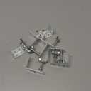 Jetec Roman Shade Wall l Bracket and Wingnut Ceiling or Wall Mount Brackets Mounting Installation L-mounts for Roman Shade Home Window Drapery Use(8 Pieces)