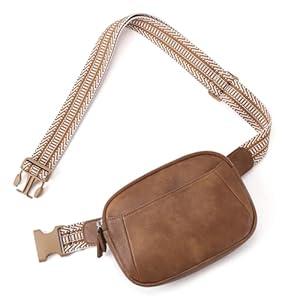 CLUCI Small Sling Bag for Women + Fanny Pack Khaki