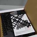 Mantfuty Train Set Train Toys for Kids w/Smokes, Lights & Sound Electric Trains w/Steam Locomotive Train Carriages & Luxury Tracks Model Trains for 3 4 5 6 7 8+