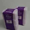 Poise Incontinence Pads & Postpartum Incontinence Pads, 4 Drop Moderate Absorbency, Regular Length, 132 Count, Packaging May Vary