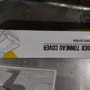 FRP Hard Folding Truck Bed Tonneau Cover Compatible with 2022-2026 Toyota Tundra 5' 6" Bed w/OE Rail System (66.7"), Tri Fold Style