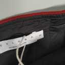 EXLURA Women's Fashion Faux Wool Mini Skirt High Waisted Y2K Trendy Side Slit Tweed Plaid Skirts 2025 Fall Winter Outfits (Size Small, Color Red)