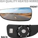 Driver Side Mirror Replacement for 2014 2015 2016 2017 2018 2019 2020 2021 Ram Promaster 1500 2500 3500 Mirrors - Convex Mirror Glass, Left Side Rear View Mirror with Heated