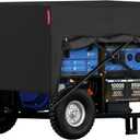 Porch Shield Generator Covers Running - Heavy Duty Waterproof Generator Rain Tent Shelter for 3500w-12000w Black