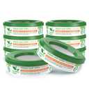 Nursery Fresh Refill Rings for Diaper Genie and Munchkin Diaper Pails, Holds up to 2,176 Newborn Diapers, 8 Pack