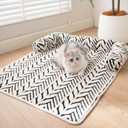 Zabplox Cat Bed Blanket with Pillow, 23''x31'' Washable Pet Sofa Cover