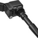 06J905110G Ignition Coil (Set of 1) Compatible with Audi A4 A5 A6 Quattro Allroad Sportback Q3 Q5 Q7 Beetle Golf Jetta Atlas Tiguan Passat- 1.8L 2.0L L4 3.0L V6 Replacement for 06K905110K
