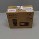 Baby Monitor with Camera and Audio, Video Baby Monitor No WiFi Night Vision 2.4" LCD Screen Portable Baby Camera Monitor Alarm Lullaby Temperature Sensor and 1000ft, Ideal for Baby/Elderly/Pet