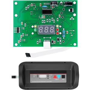 IDXL2DB1930 & FDXLBKP1930 Display Board with Control Panel Bezel Keypad Compatible with Hayward Universal H-series Pool Low Nox Heaters H250IDL2 H150FDN H200FDN H250FDN H300FDN H350FDN H400FDN