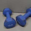 Amazon Basics Vinyl Coated Dumbbell Hand Weights