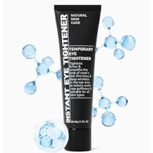 Instant Eye Tightener, Temporary Instant Visibly Reduces Wrinkles Under Eye Bags and Wrinkles Filler, Fine Lines Tightening and Lifting Cream for Women Men,1.0 FL Oz(Pack of 1)