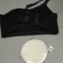 Hands Free Pumping Bra Hands-Free Breast Pump Bra Nursing Bras for Pumping Adjustable Breast-Pumps Holding and Nursing Bra (Black, Large)