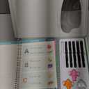 TIME X Magic Grooved Writing Practice Books, Reusable 3D Groove Handwriting Practice Workbooks for Kids Ages 3-8, Large Preschool Writing Books with Disappearing Ink for Kids 5-7 (Practice 6-Books)