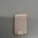 ESR Upgraded Aura for MagSafe Wallet, 5 Card-Holder with Adjustable Stand, RFID Blocking, Magnetic Wallet for iPhone, Slim for iPhone 17/16/15/14/13/12 Series, Not for Mini, Desert Titanium